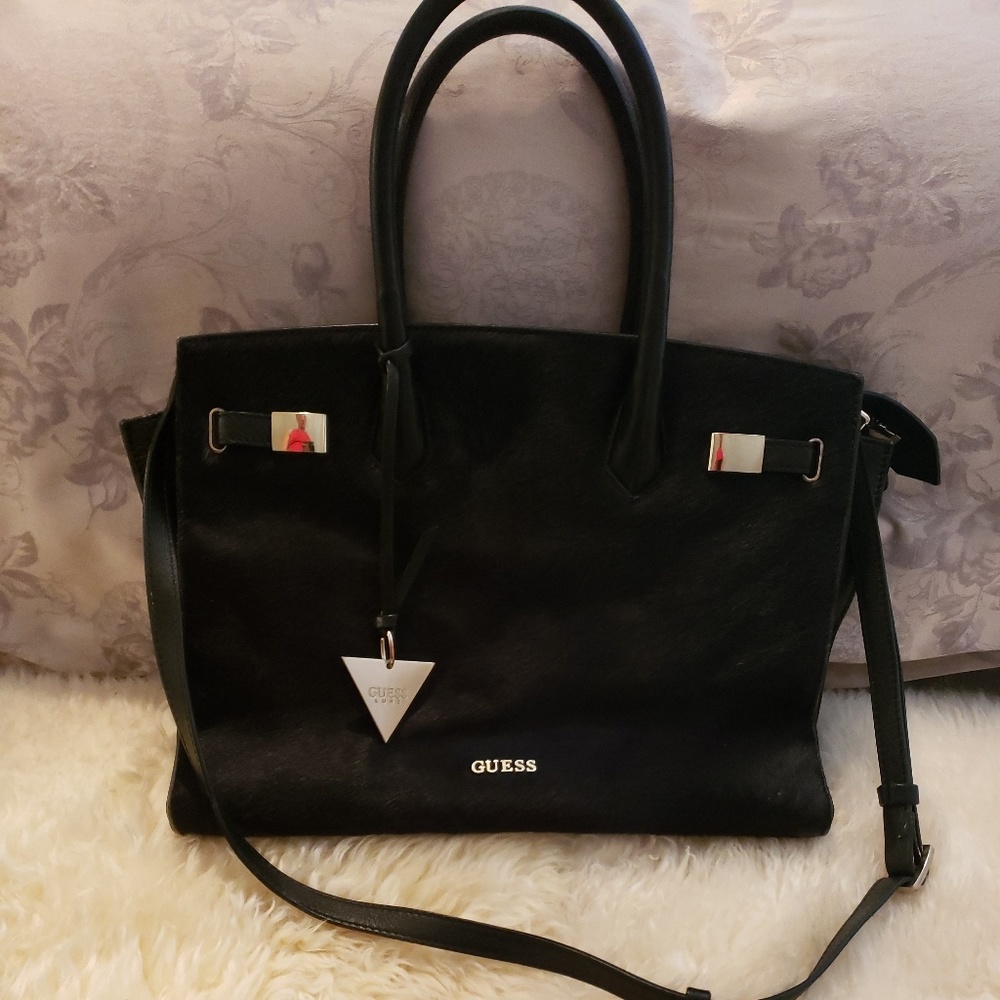 Horse hair Guess purse